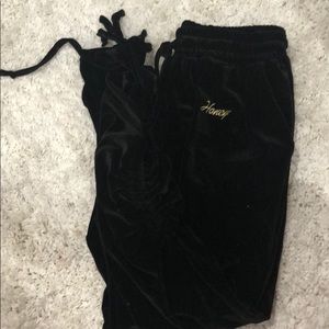 Velvet honeybum joggers